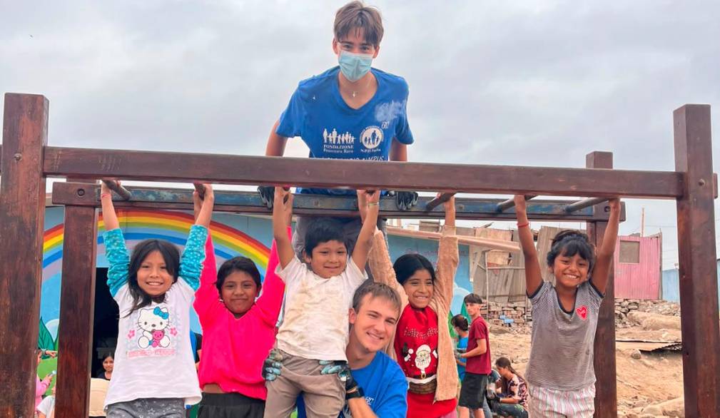 Volontario in Perù: l’esperienza di Leone, 16 anni montebellunese, con fondazione Rava