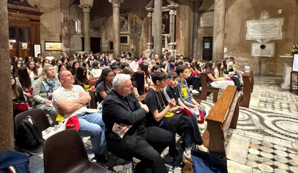 1.700 giovani trevigiani a Roma con il vescovo Michele