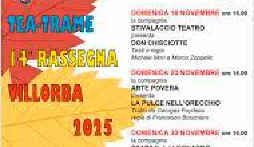 “Tea-trame” 2024: quattro domeniche di risate