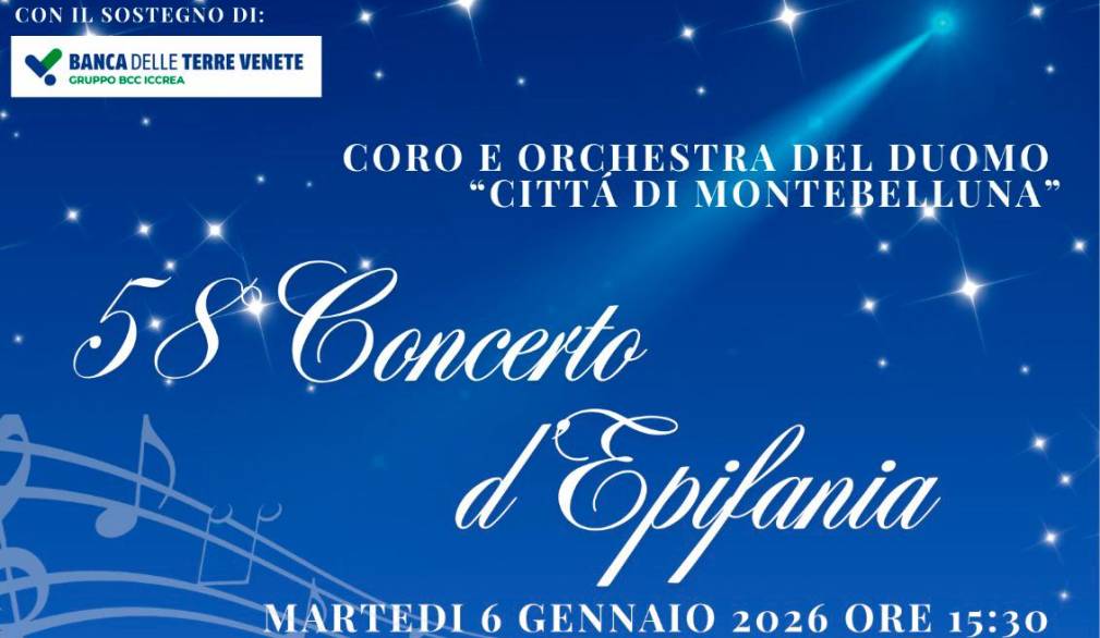 Concerto d’Epifania a Montebelluna