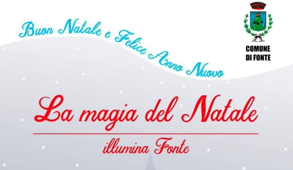 Apre il villaggio di Natale a Fonte