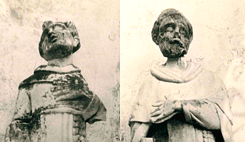 Campocroce: il ritorno di due statue restaurate