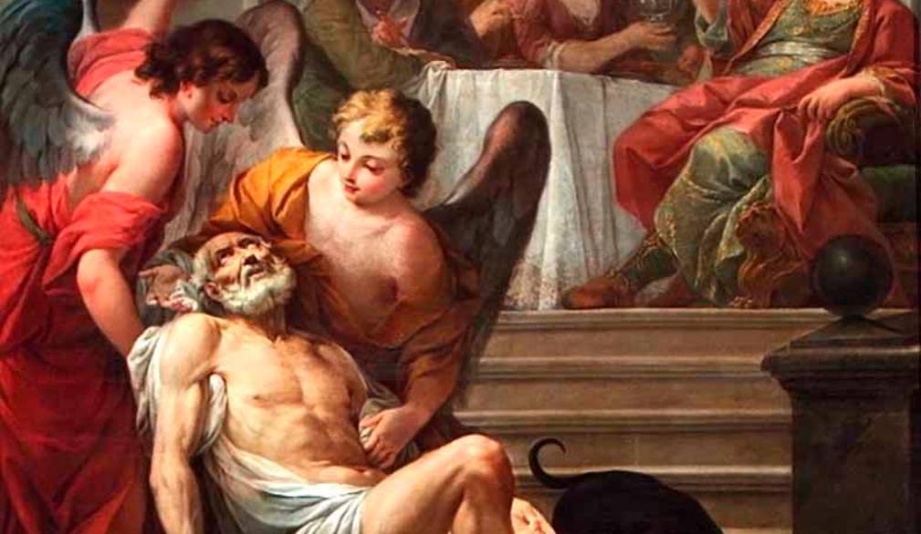 Bresciani Antonio “Parabola del povero Lazzaro” 1779, chiesa di san Lazzaro - Piacenza