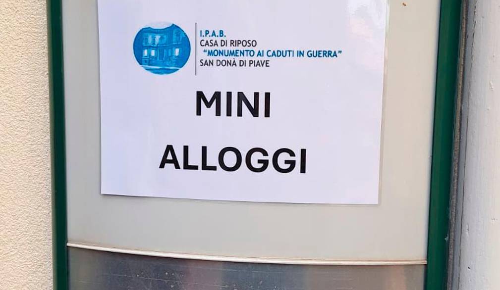 Due mini-alloggi protetti per anziani a San Donà