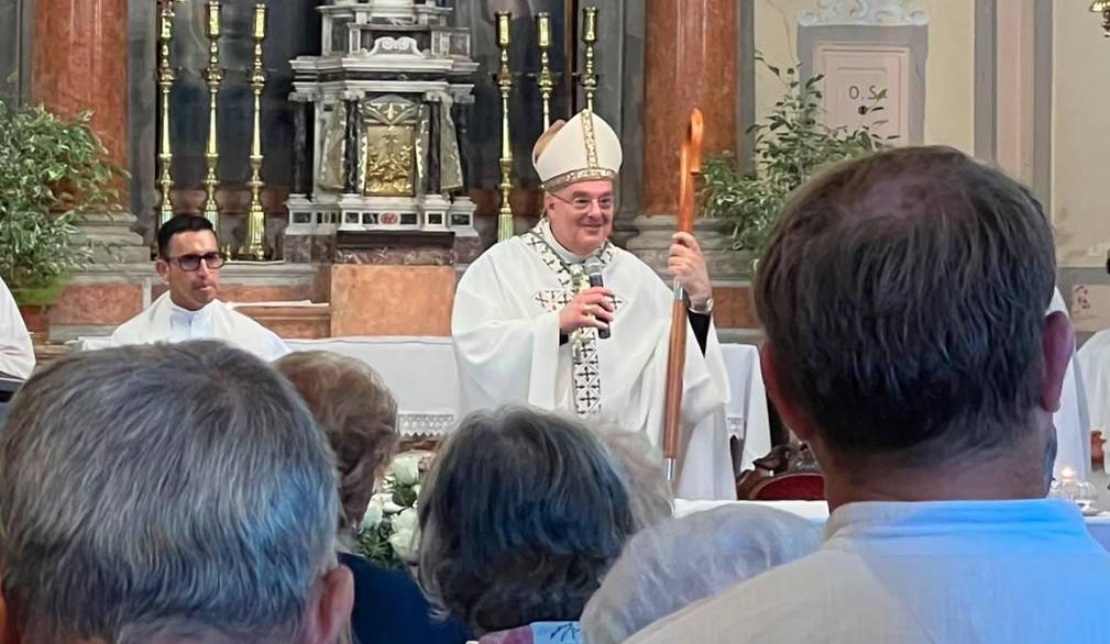 A Campocroce di Mogliano messa e processione con il Vescovo
