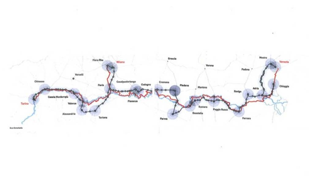 Presentato il progetto della ciclovia "Ven.To" da Venezia a Torino