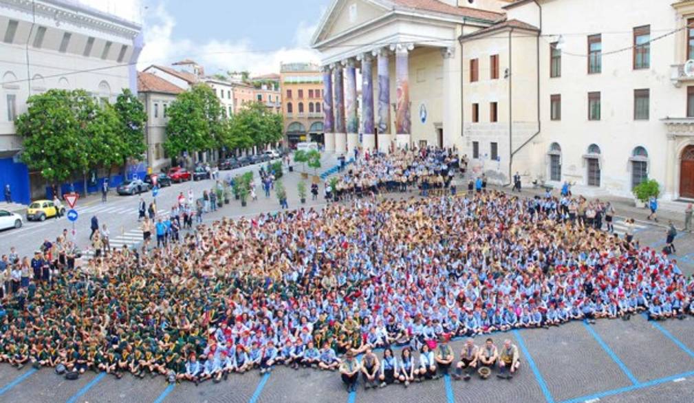Grande festa a Treviso per i quarant'anni degli scout Fse