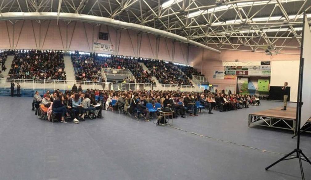 #Lavitaèbella: Giorgia Benusiglio a tu per tu con gli studenti di Montebelluna