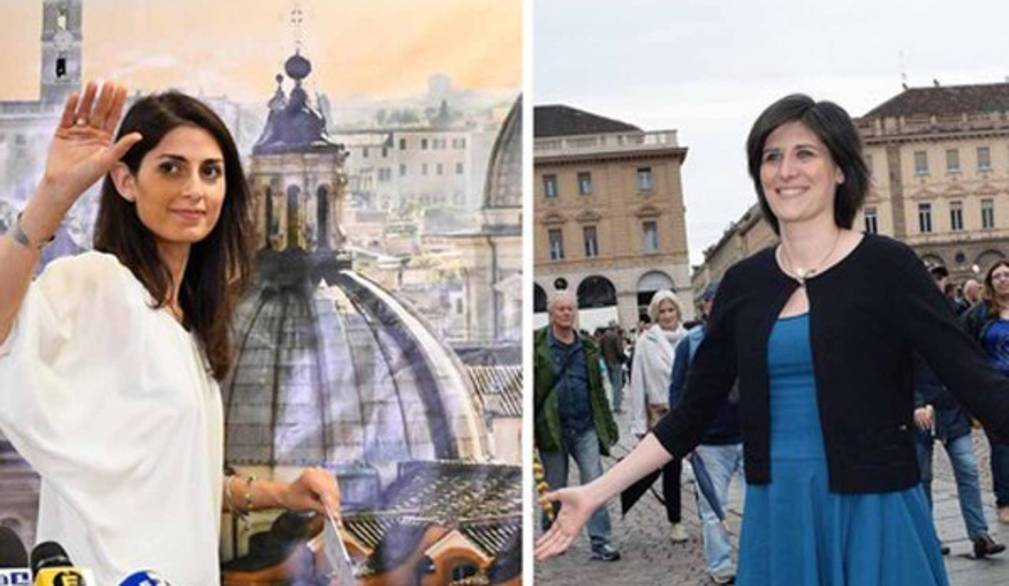 Cinque Stelle a valanga: due donne sindaco di Roma e di Torino