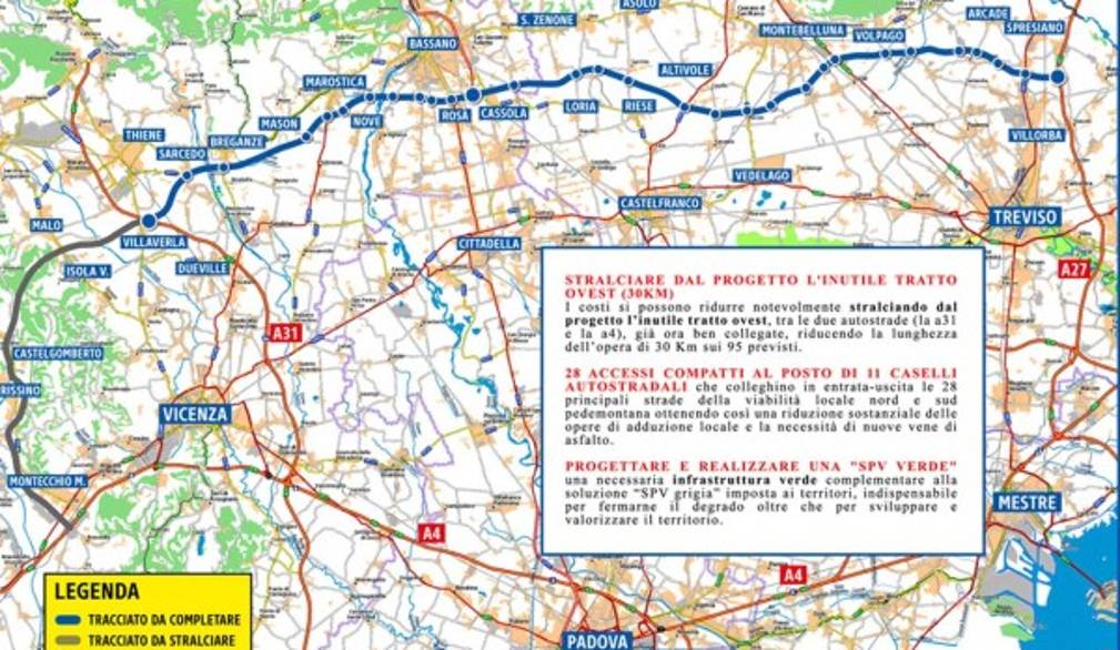 Ambientalisti e comitati propongono una "nuova" Pedemontana