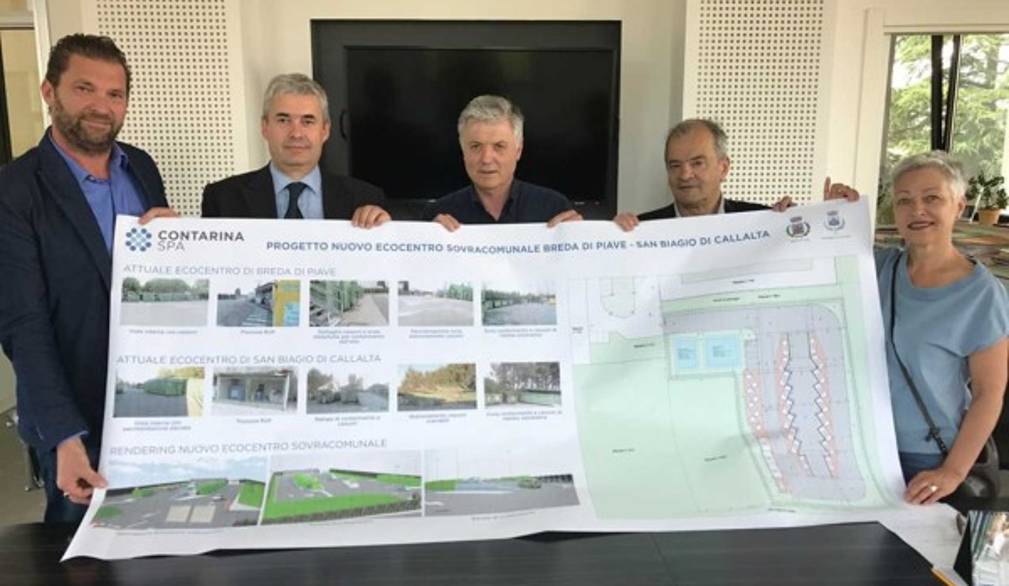Iniziati i lavori per il nuovo ecocentro di Breda-San Biagio