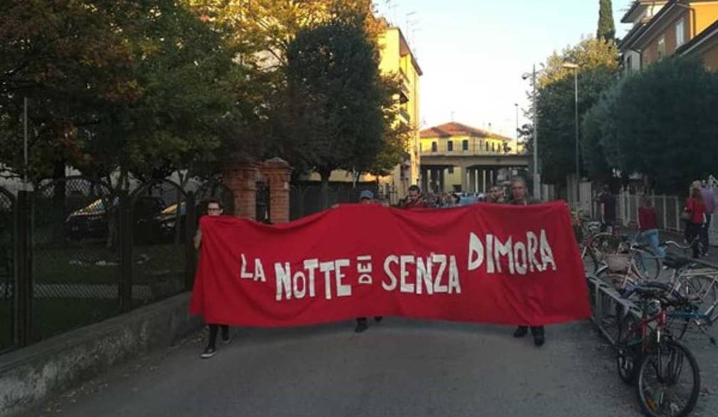 Notte dei senza dimora, evento di condivisione