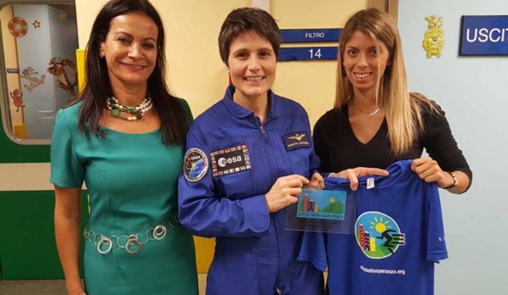 AstroSamanta in visita ai piccoli pazienti della Città della Speranza di Padova