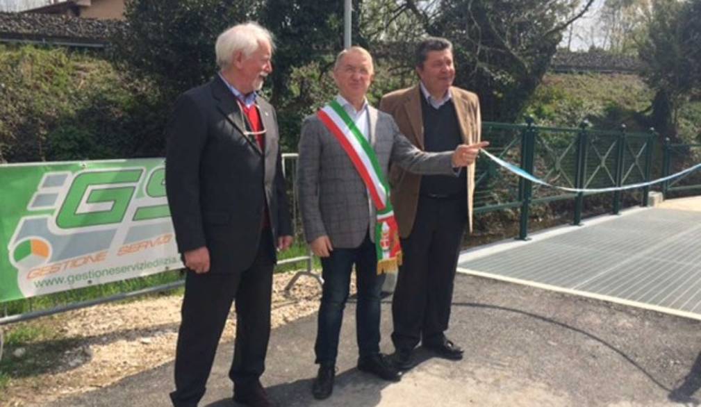 Una passerella ciclo pedonale tra Selvana e Santa Maria del Rovere