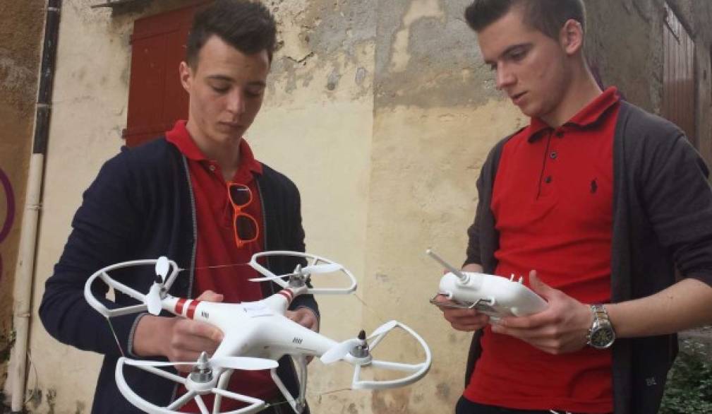 I droni volano a Castelfranco grazie ai ragazzi dell'Ipsia