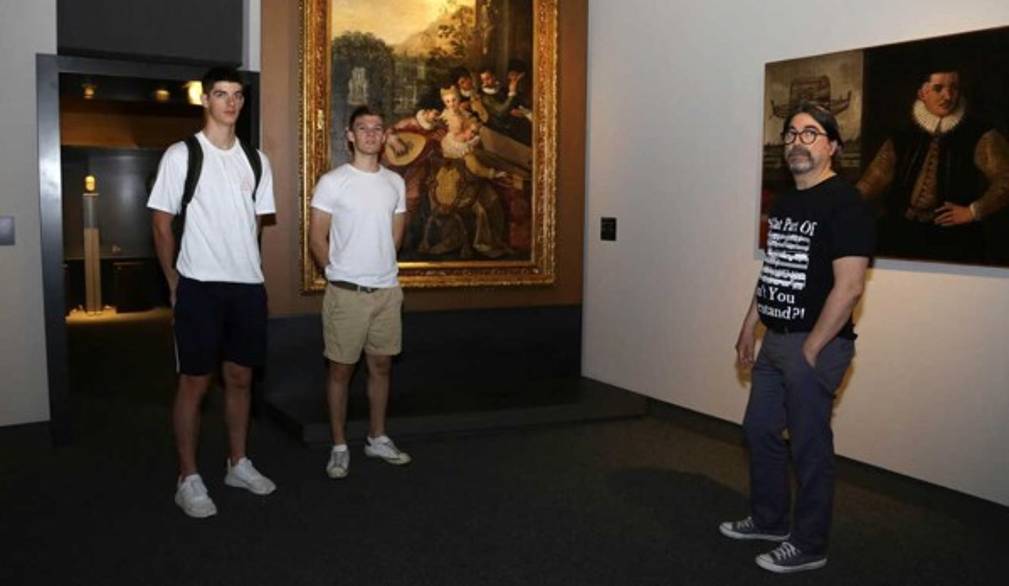 A Santa Caterina opere "ridisegnate" con le note grazie agli studenti del Pio X