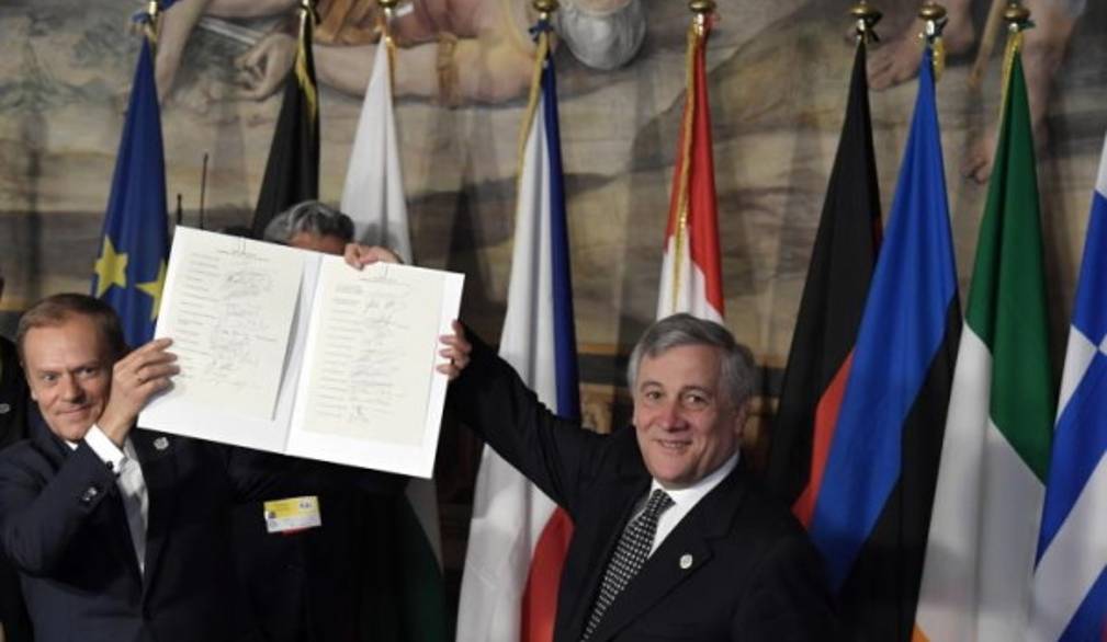 Il cammino dell'Europa riparte da Roma