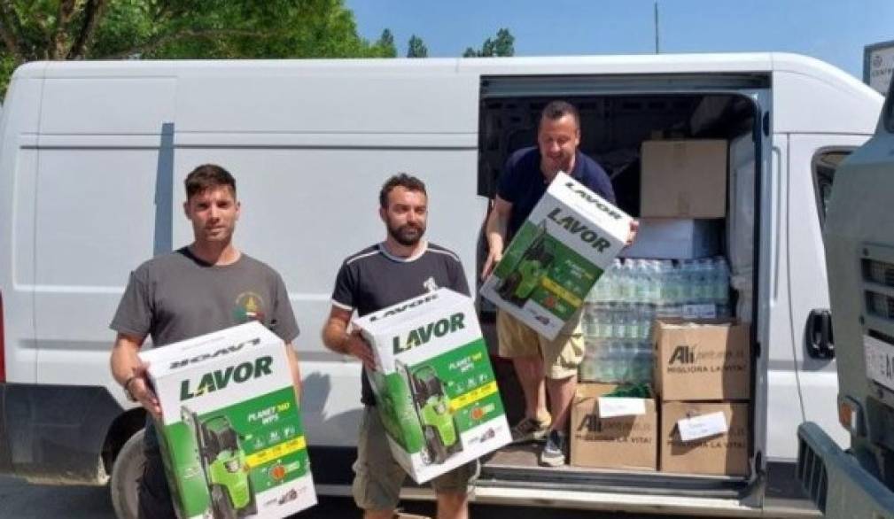La solidarietà dei trevigiani agli alluvionati in Emilia-Romagna