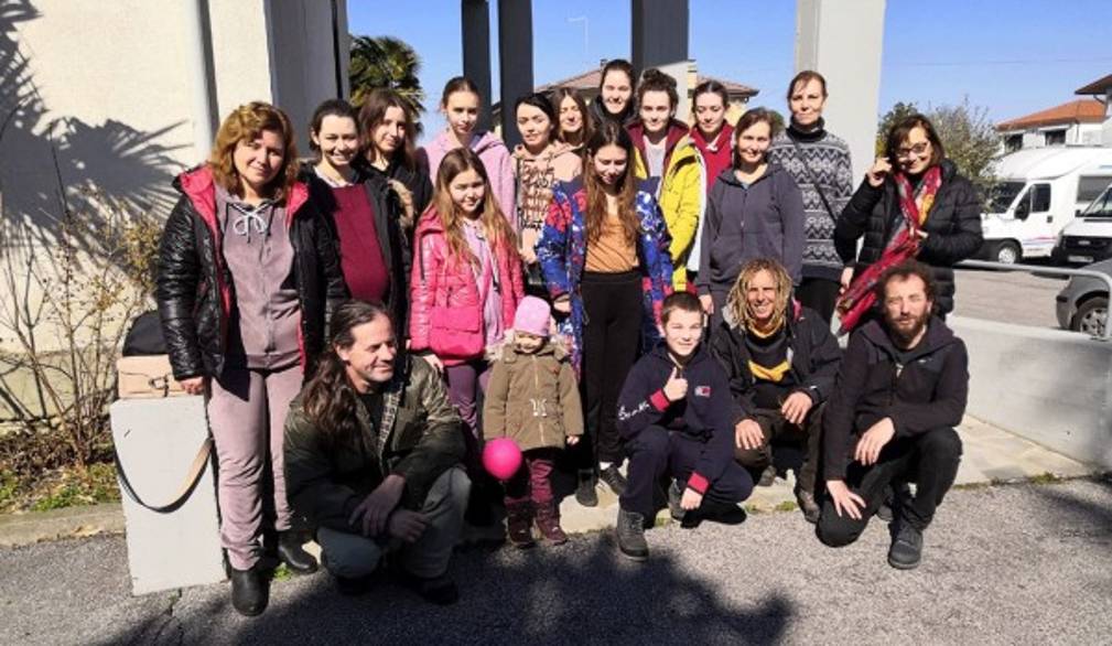 Collaborazione di Spinea: profughi ucraini in canonica