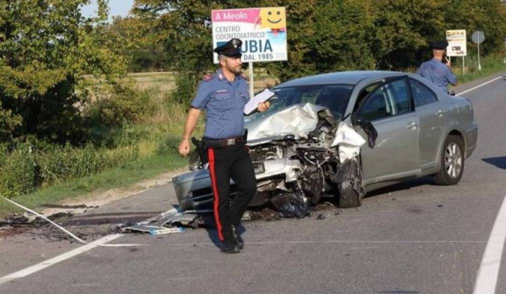 Incidenti stradali nella Marca Trevigiana: nel primo semestre 2023 sono 31 le vittime, 1283 i feriti