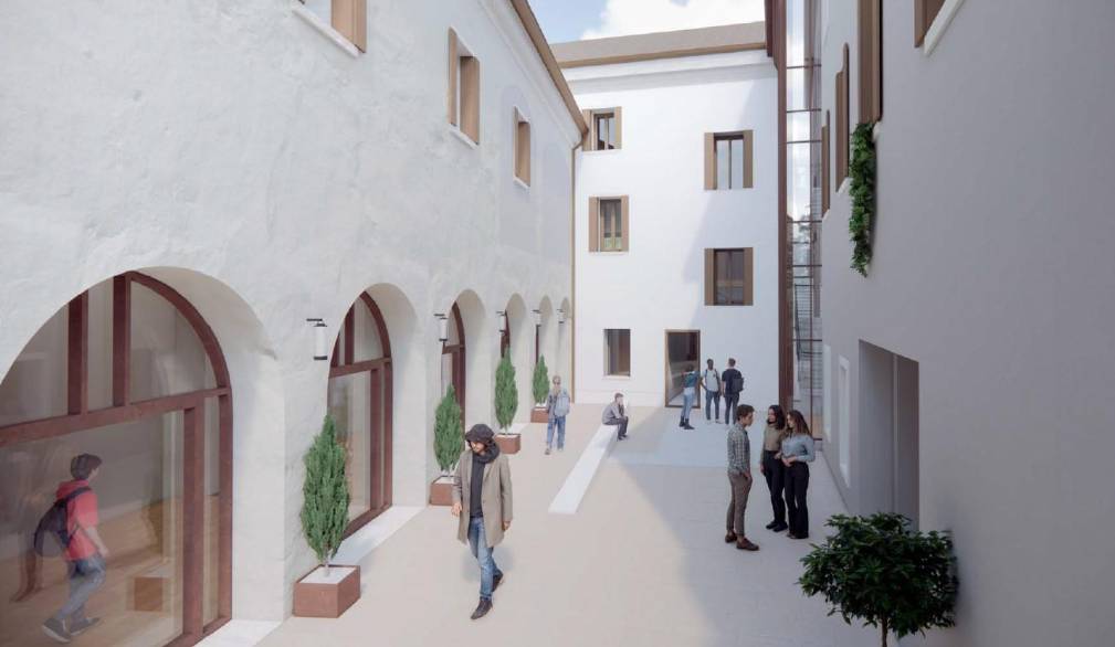Render di progetto Ex Poste