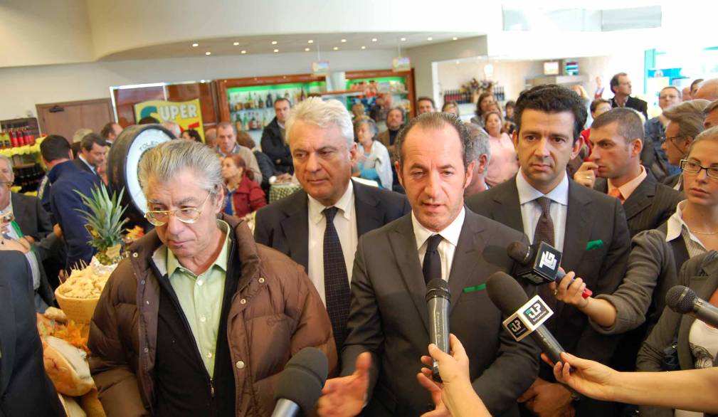 Umberto Bossi e Luca Zaia