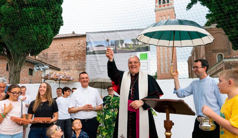 Castello di Godego: al via la costruzione del nuovo oratorio