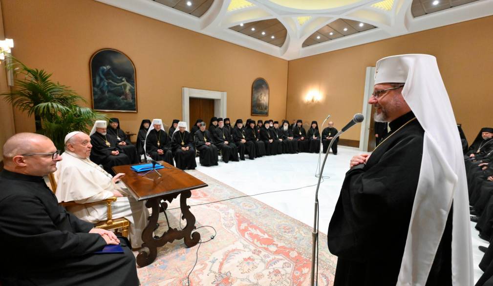 L’incontro di papa Francesco con il Sinodo della Chiesa greco-ucraina - Foto: Vatican Media