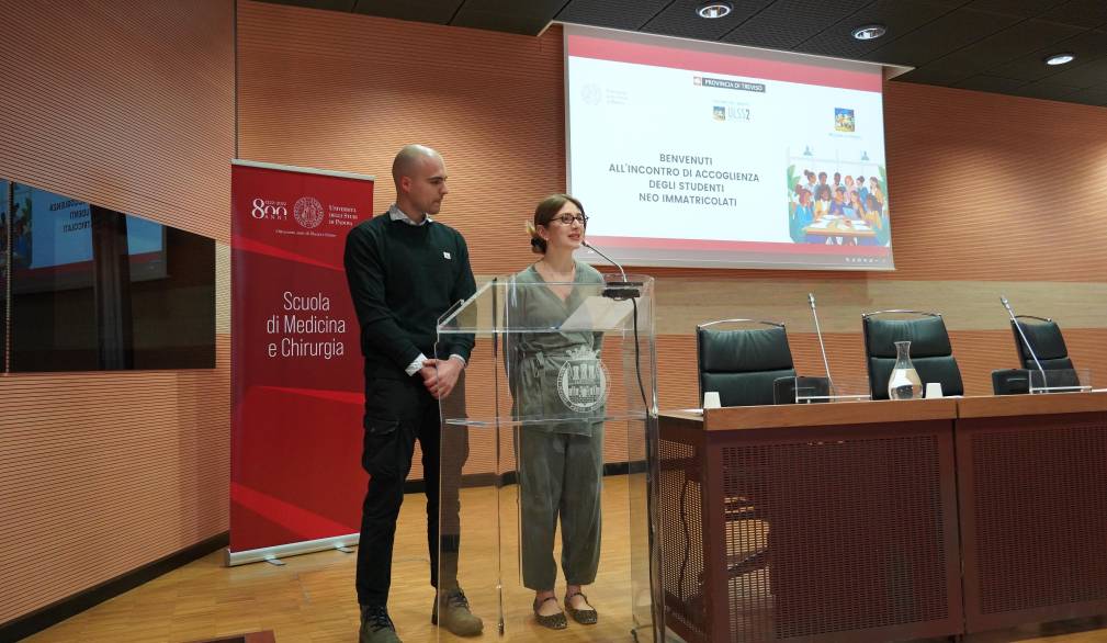 Polo universitario sanitario, le 480 matricole accolte dal presidente Stefani