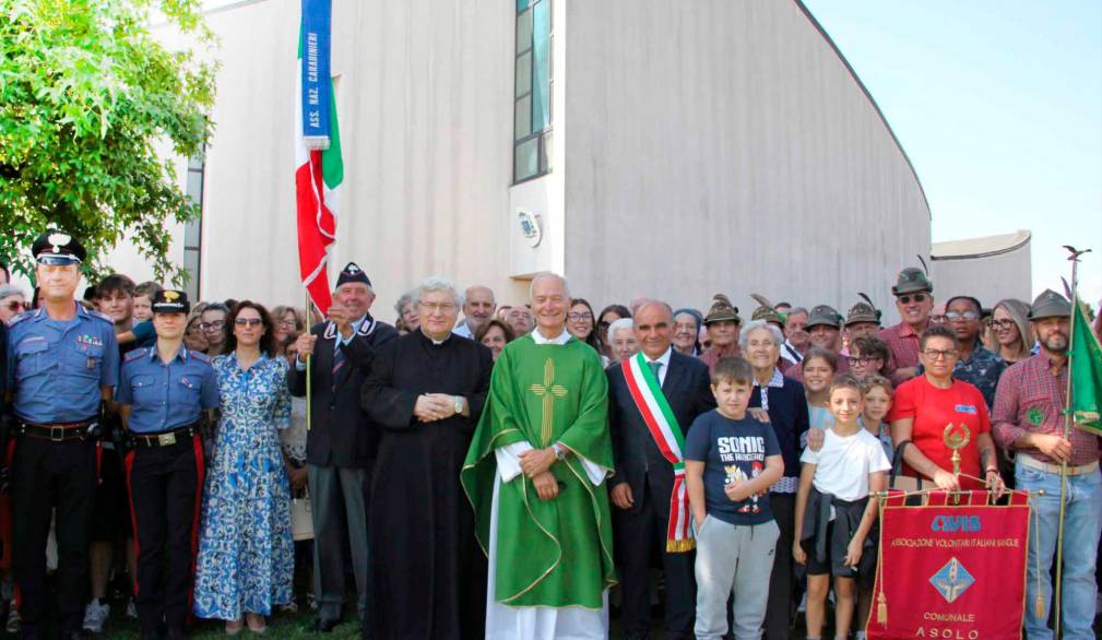 Villa e Casella d’Asolo: le due comunità salutano il parroco don Alessandro Dal Be