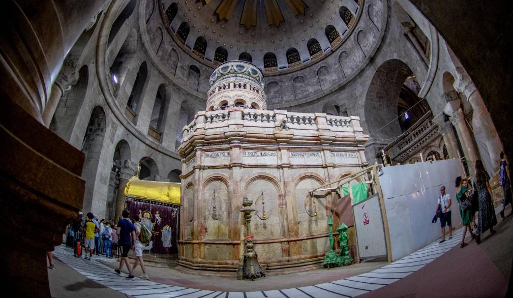 Gerusalemme (Israele), 14 settembre 2023: viaggio in Terra Santa selezione nazionale 8xmille senza forntiere organizzato da Servizio economico sostegno economico Cei e Fisc - foto SIR/Marco Calvarese