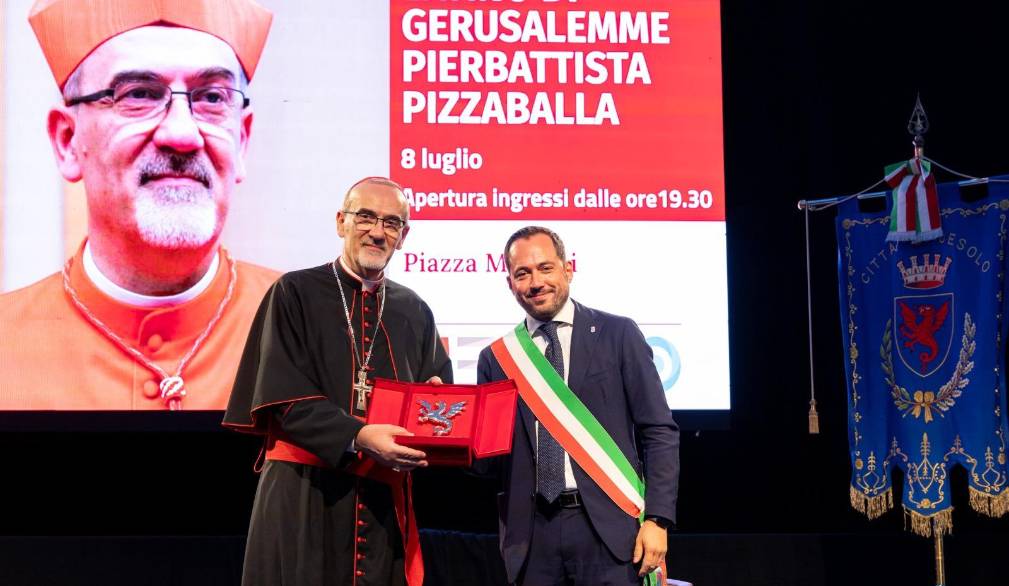 Il cardinale Pizzaballa a Jesolo: mettersi in gioco e rischiare per la pace