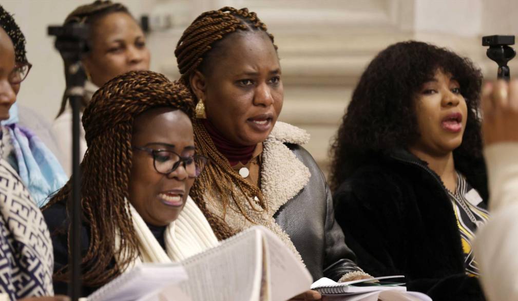 Messa dei popoli con vescovo Michele Tomasi, in cattedrale a Treviso