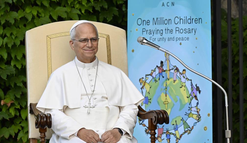 Rosario del Papa: “Chiediamo la pace per tutti i bambini del mondo”