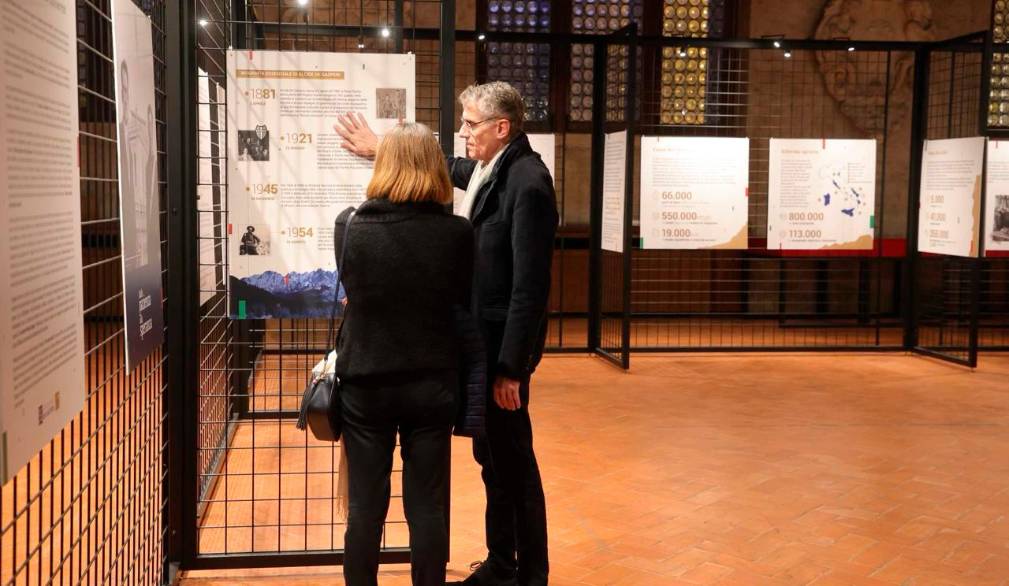 Inaugurata a Treviso la mostra dedicata ad Alcide De Gasperi