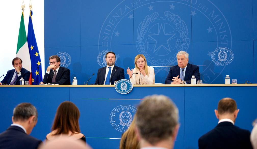 Conferenza stampa dopo il Cdm - Foto Presidenza del Consiglio dei Ministri