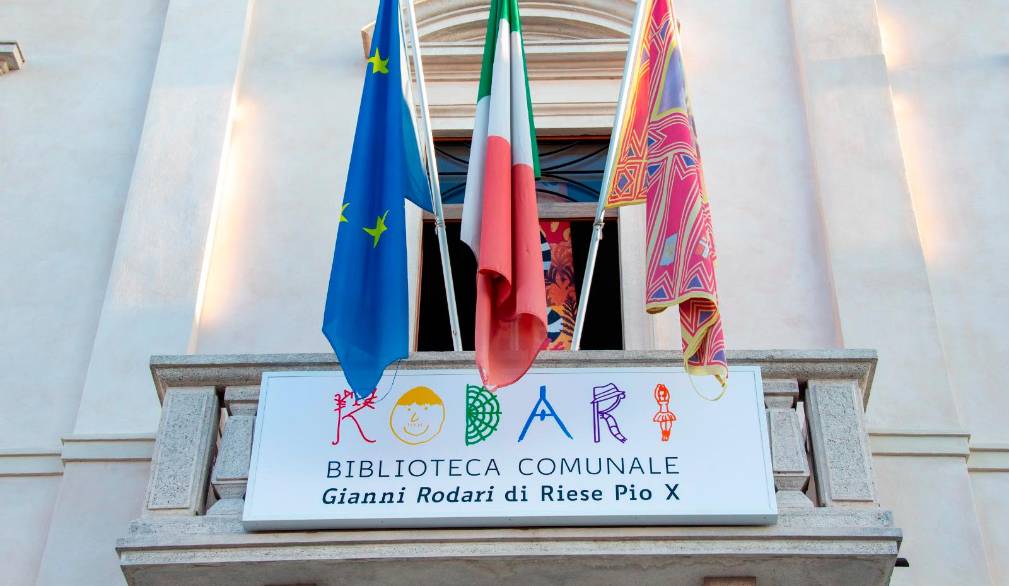 A Riese Pio X la biblioteca è stata intitolata a Gianni Rodari