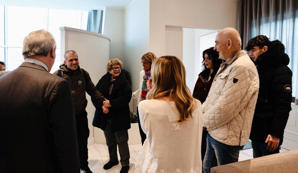 L’arrivo in Italia di Alberto Trentini e Mario Burlò