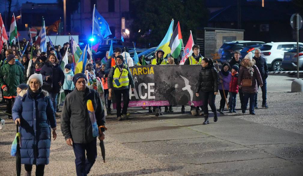 In duemila in marcia, a Camposampiero, per una pace disarmata e disarmante