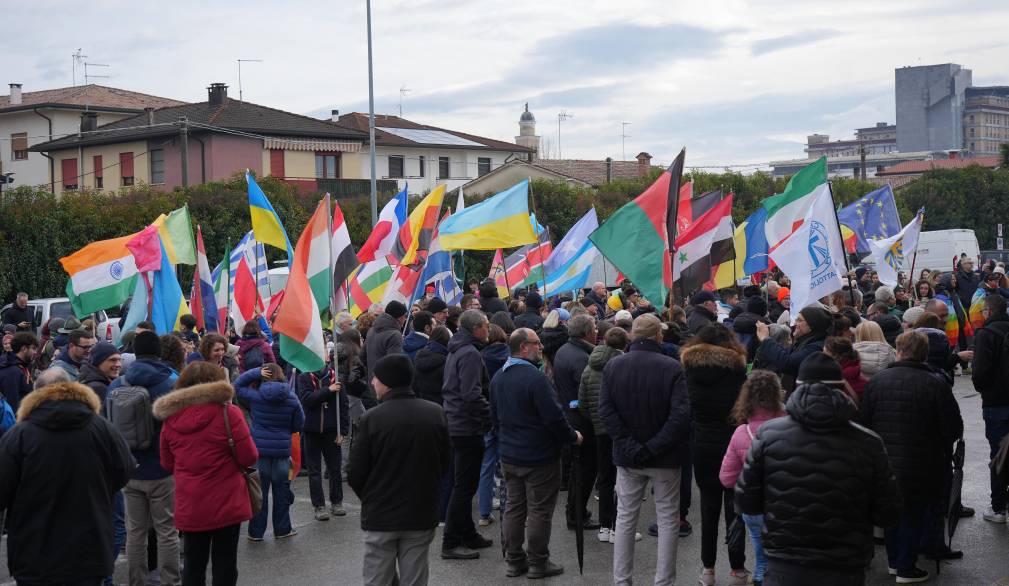 In duemila in marcia, a Camposampiero, per una pace disarmata e disarmante