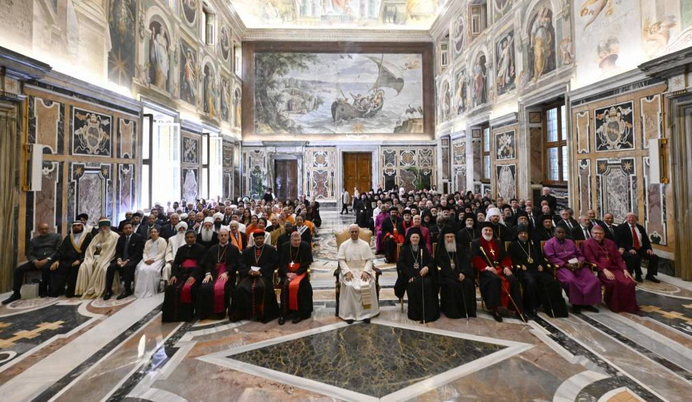Leone XIV ai rappresentanti delle altre chiese e religioni: “Tempo di dialogare e di costruire ponti”