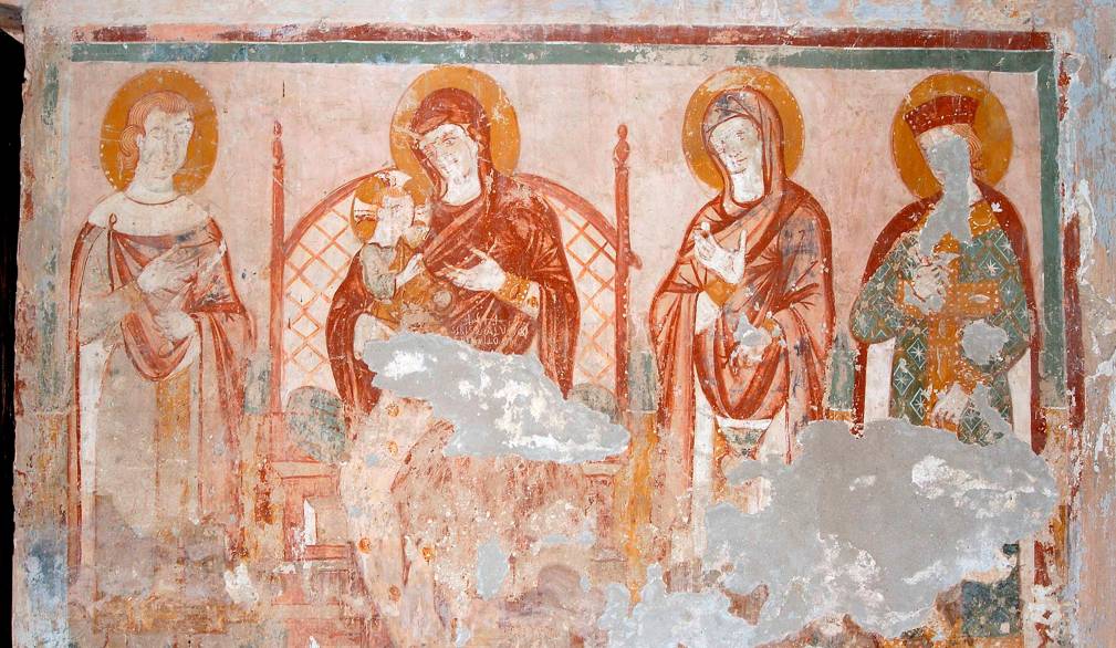 Affreschi della chiesa di San Pelagio a Treviso