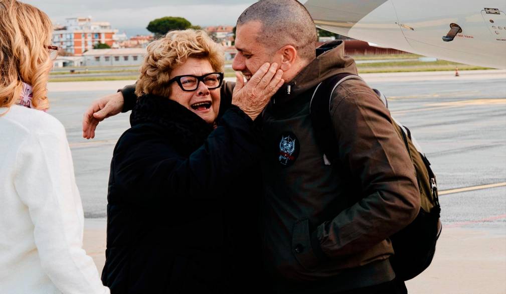 Alberto Trentini libero, l‘abbraccio di tutta l’Italia