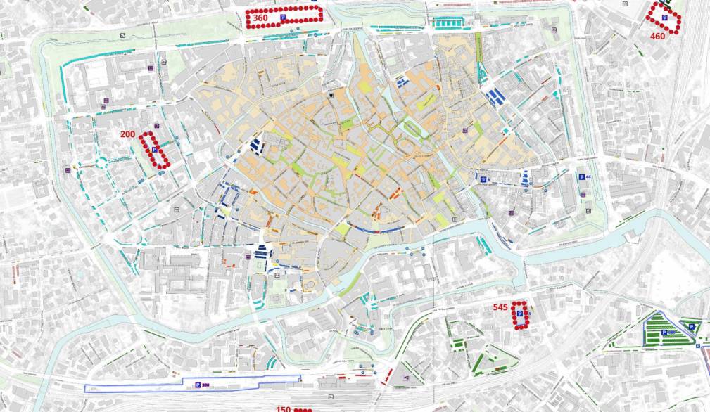 Ecco il nuovo piano parcheggi del Comune di Treviso