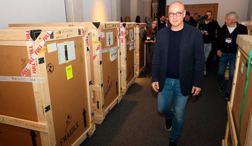 Primo sguardo sulla mostra di Marco Goldin