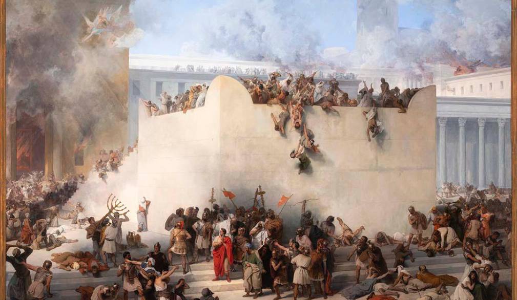 Francesco Hayez, “La distruzione del tempio di Gerusalemme”, 1867, Accademia di Belle Arti, Venezia