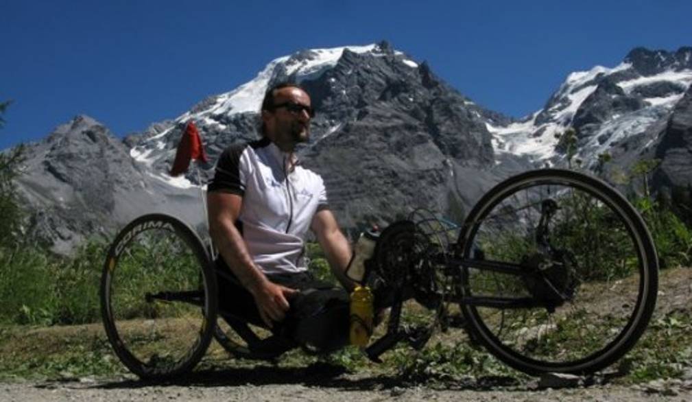 In handbyke alla Ultracycling dolomitica