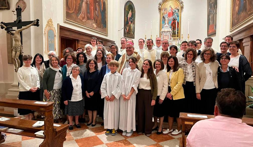 Rito di impegno per Laura, cooperatrice pastorale diocesana