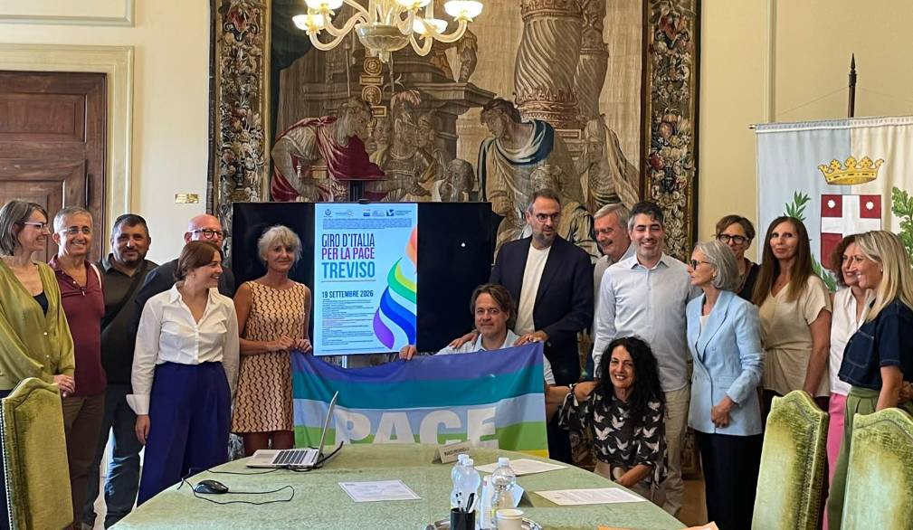 Il Giro d’Italia per la pace arriva nella diocesi di Treviso