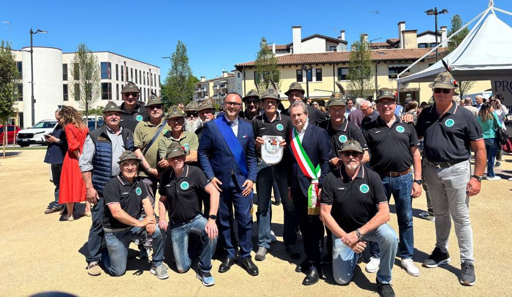 A Villorba inaugurata la “nuova” piazza Aldo Moro